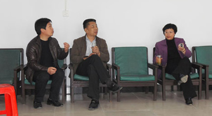 省市領(lǐng)導(dǎo)來賢峰茶葉視察工作